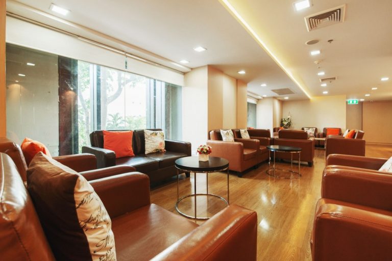 Waiting area at the OR's wing