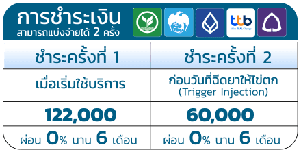 การชำระเงิ�?ผ่อน 0% นา�?6 เดือน แบ่งจ่ายได�?2 ครั้�? class=
